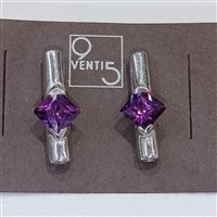 Orecchini Vidali Gioielli Donna in Argento Cristallo ORAR-126-34 - ORAR-126-34
